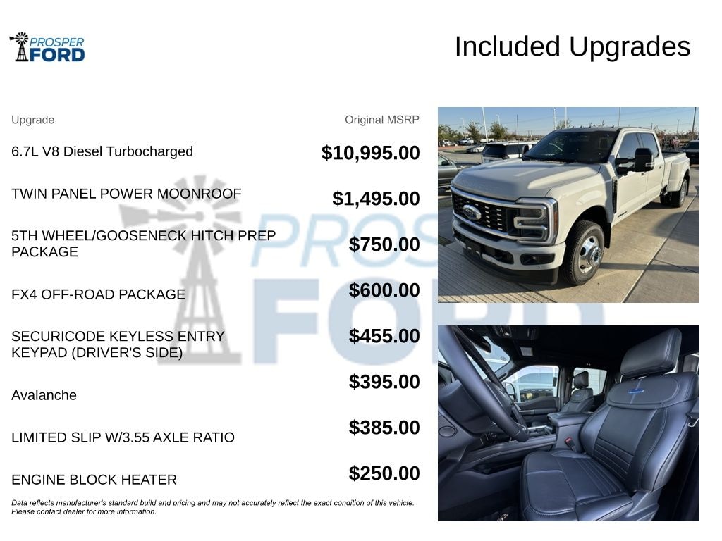 New 2026 Ford F-350 Platinum Truck Crew Cab