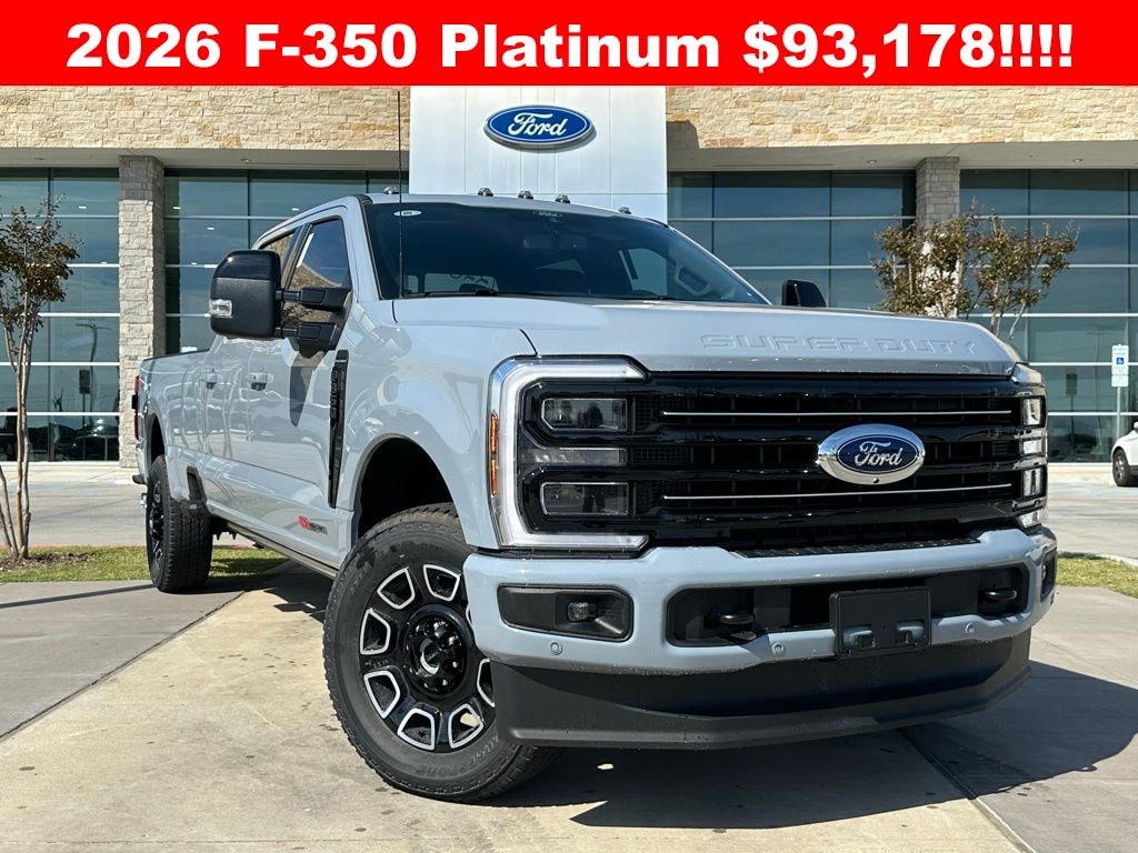 New 2026 Ford F-350 Platinum Truck Crew Cab