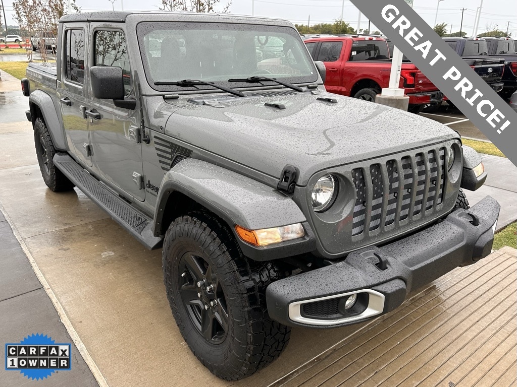 Used 2021 Jeep Gladiator Sport S with VIN 1C6HJTAG7ML576029 for sale in Prosper, TX