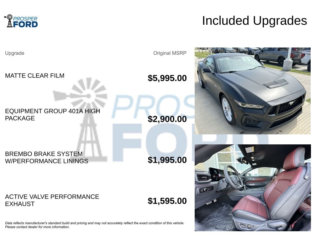 New 2025 Ford Mustang GT Premium Fastback Coupe