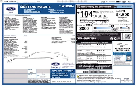 2026 Ford Mustang Mach-E Premium SUV