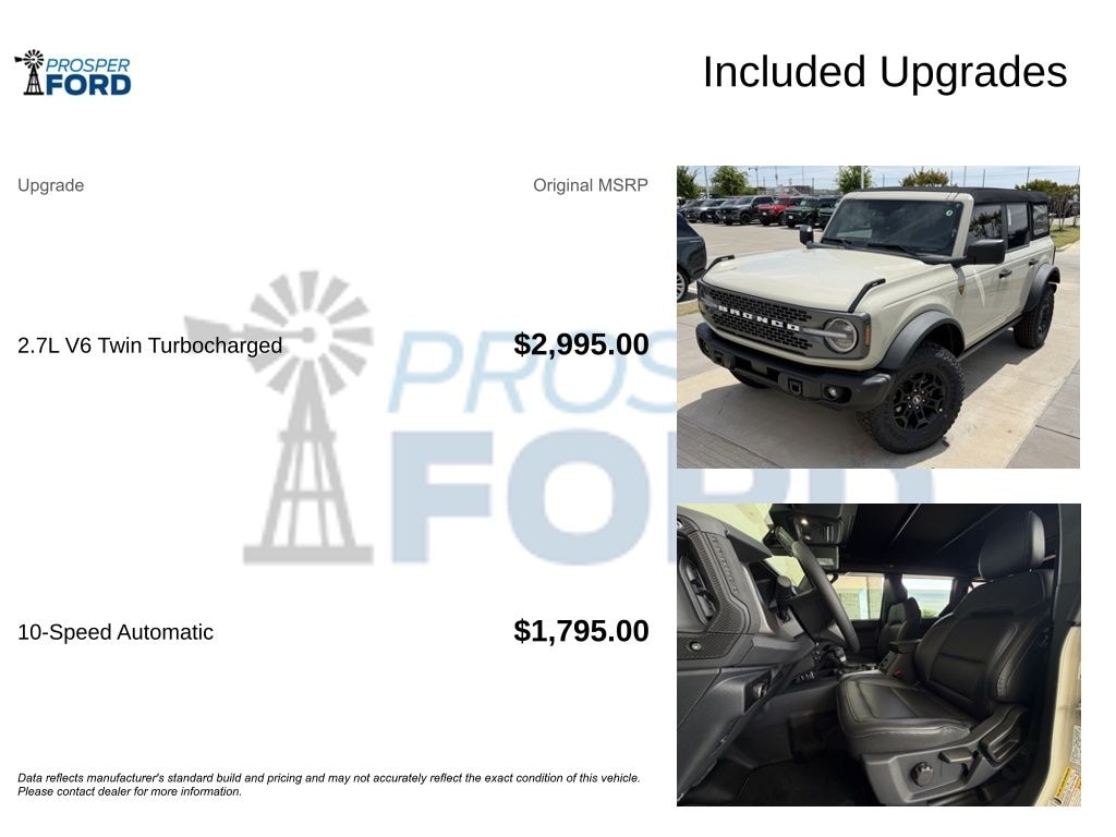 New 2026 Ford Bronco Badlands® SUV