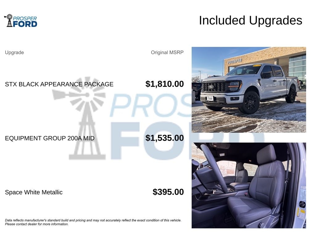 New 2025 Ford F-150 STX Truck SuperCrew Cab