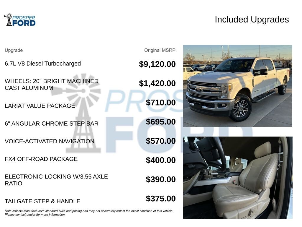 Used 2019 Ford F-250 Lariat Truck Crew Cab