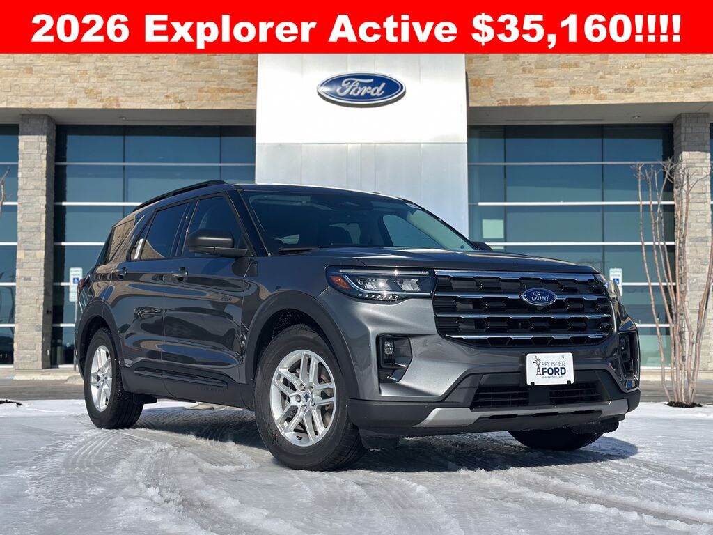 New 2026 Ford Explorer Active SUV
