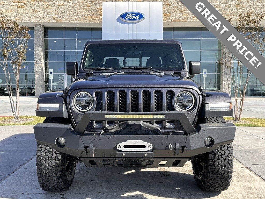 Used 2020 Jeep Gladiator Rubicon with VIN 1C6JJTBG2LL145841 for sale in Prosper, TX