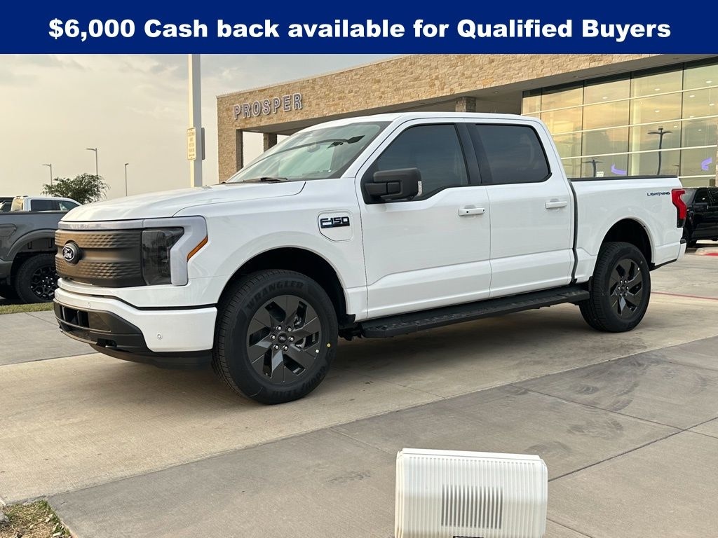 New 2025 Ford F-150 Lightning Flash Truck SuperCrew Cab
