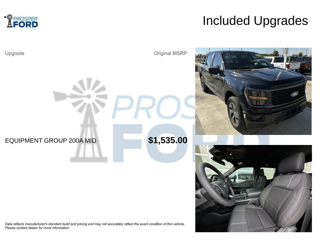 New 2025 Ford F-150 STX Truck SuperCrew Cab