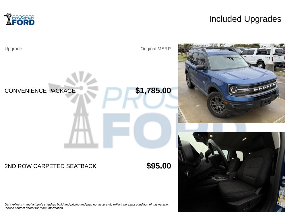 Certified 2023 Ford Bronco Sport Big Bend SUV