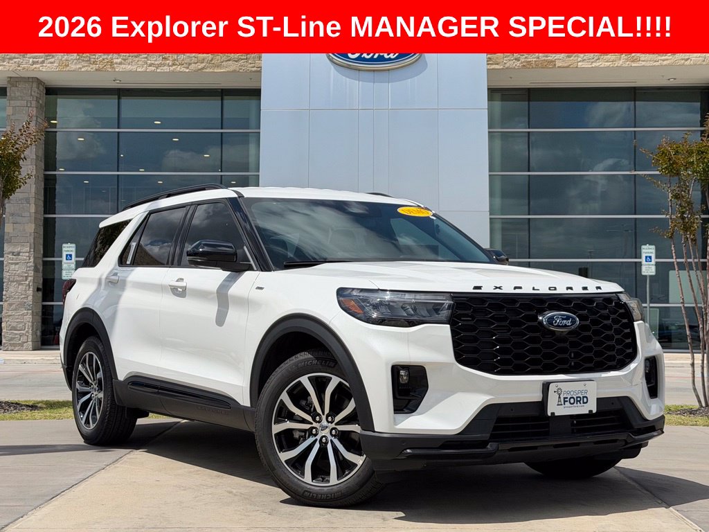 2026 Ford Explorer ST-Line SUV