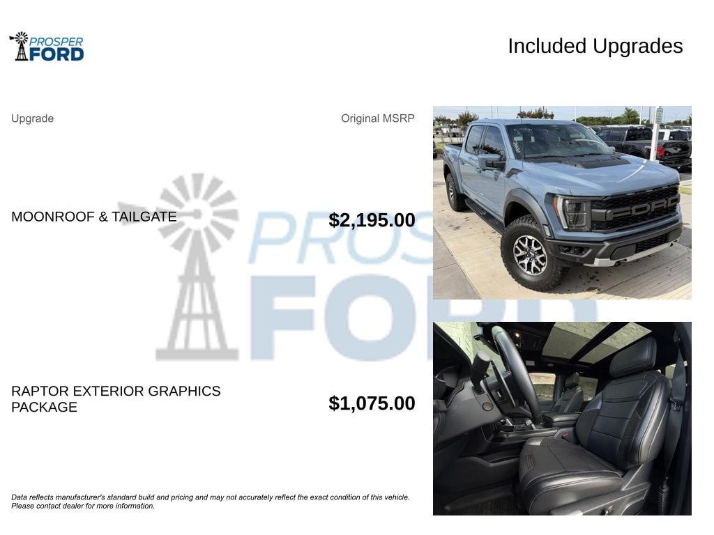 Certified 2023 Ford F-150 Raptor Truck SuperCrew Cab