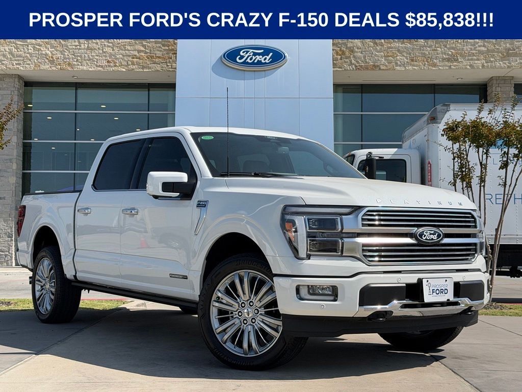 New 2026 Ford F-150 Platinum