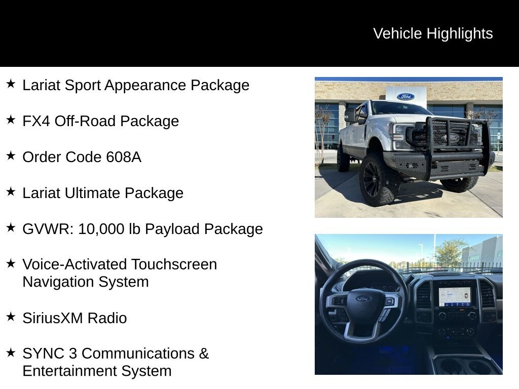 Used 2020 Ford F-250 Lariat Truck Crew Cab