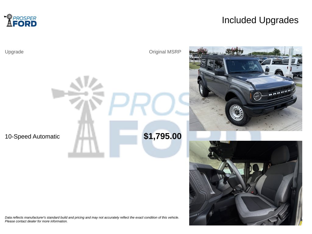New 2026 Ford Bronco Base SUV