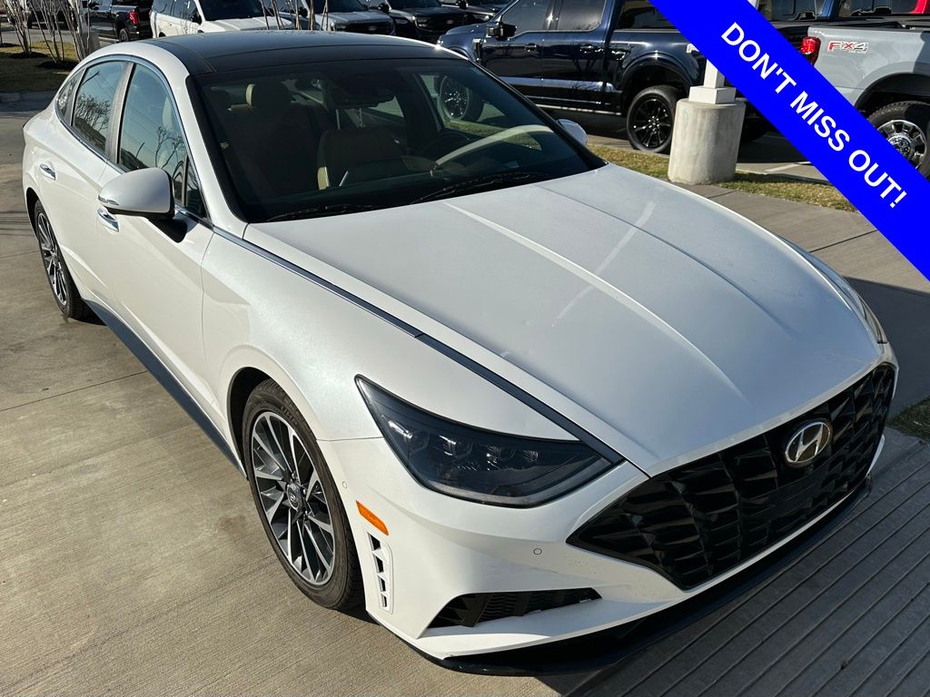 Used 2022 Hyundai Sonata Limited with VIN KMHL34J24NA168345 for sale in Prosper, TX