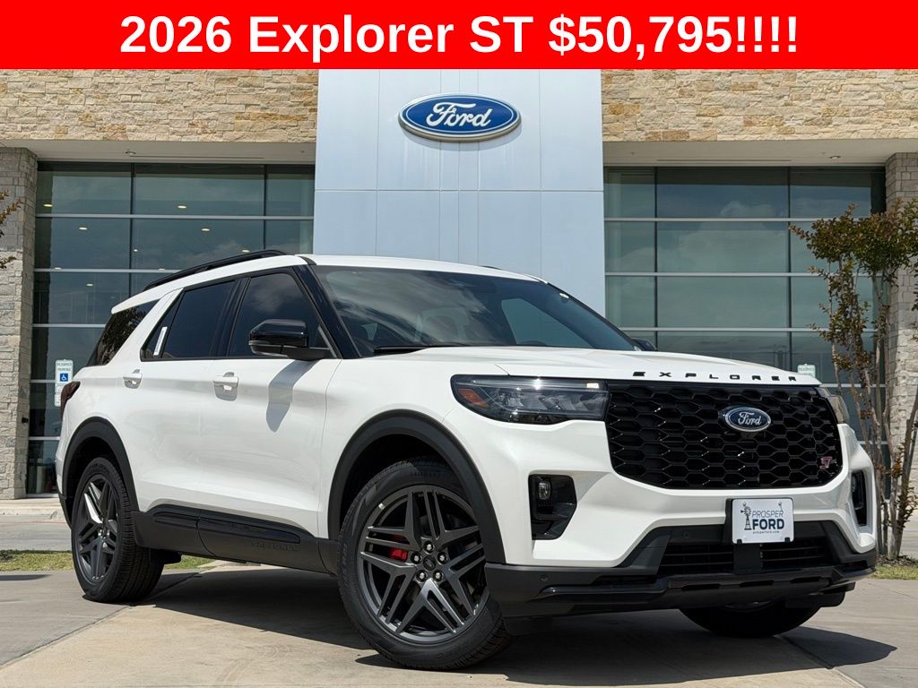 New 2026 Ford Explorer ST