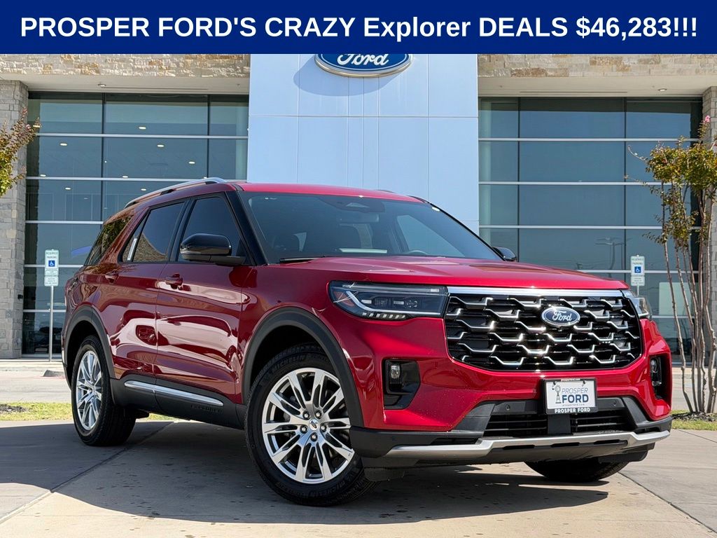 New 2026 Ford Explorer Platinum