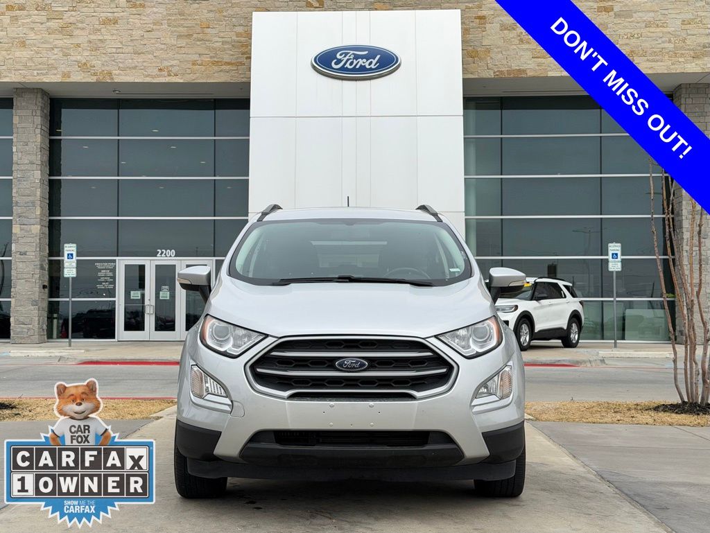 Used 2021 Ford EcoSport SE with VIN MAJ3S2GE0MC444252 for sale in Prosper, TX