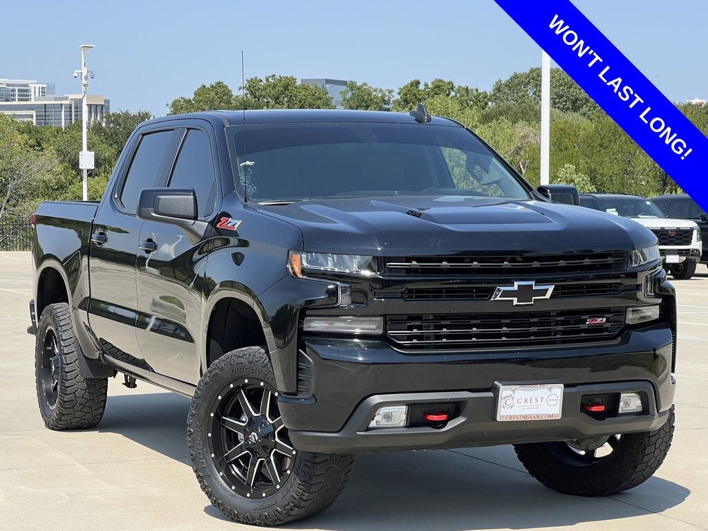 Used 2021 Chevrolet Silverado 1500 LT Trail Boss Truck Crew Cab