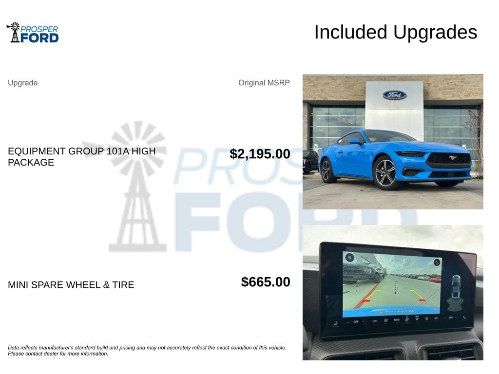 New 2025 Ford Mustang Ecoboost Fastback Coupe