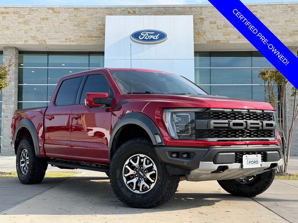 Rapid Red Tinted 2023 Ford F-150 Pickup Truck Four-Wheel Drive Automatic