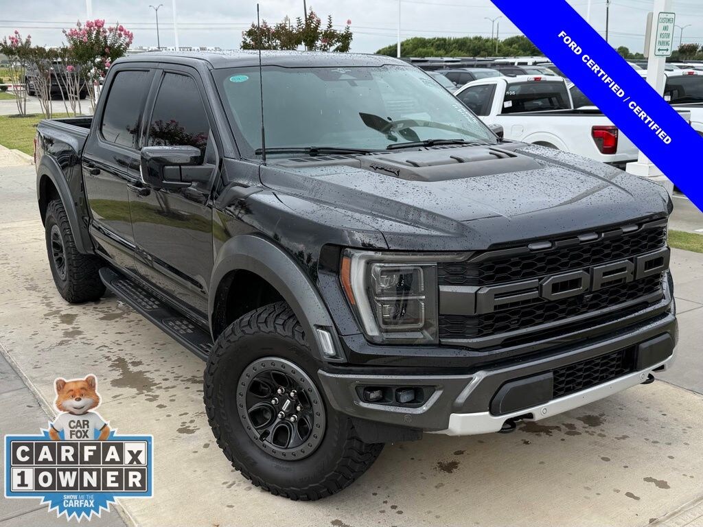 Certified 2023 Ford F-150 Raptor Truck SuperCrew Cab