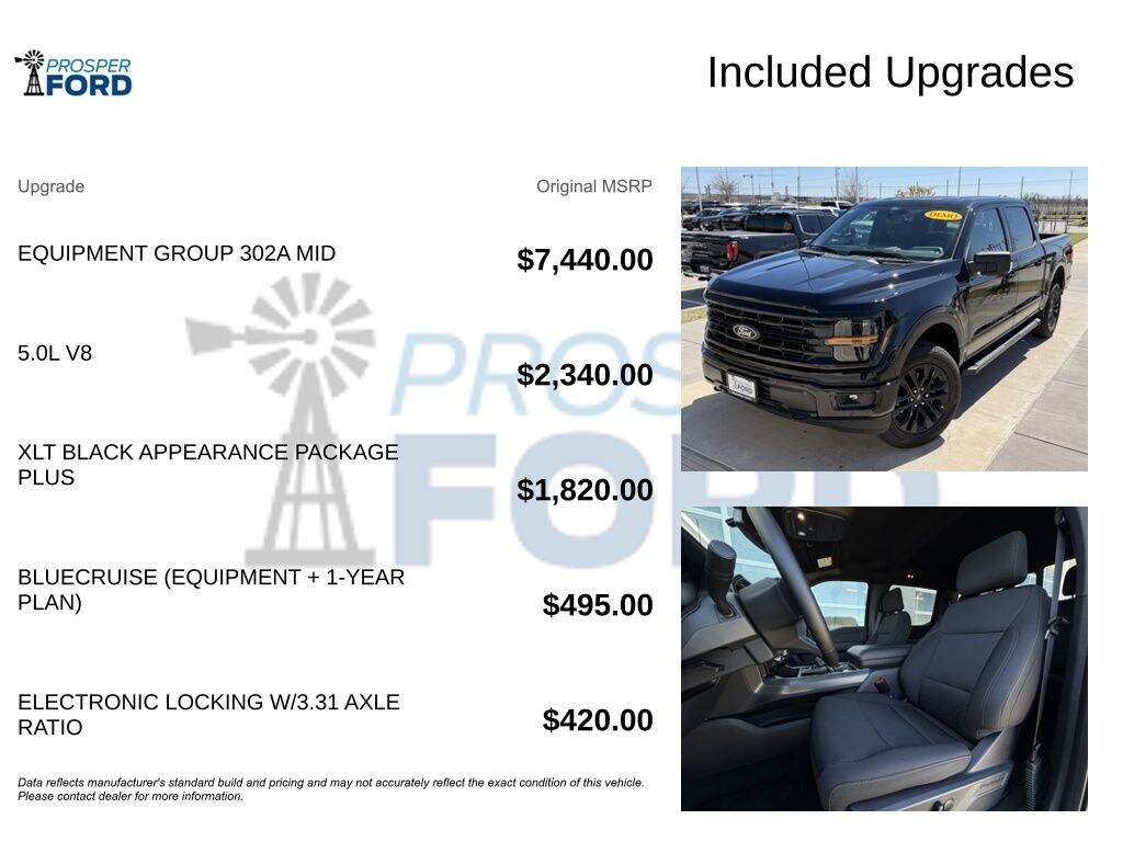 New 2025 Ford F-150 XLT Truck SuperCrew Cab