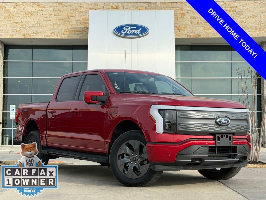 Used 2023 Ford F-150 Lightning Lariat Truck SuperCrew Cab
