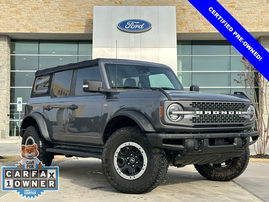 Certified 2022 Ford Bronco Badlands SUV