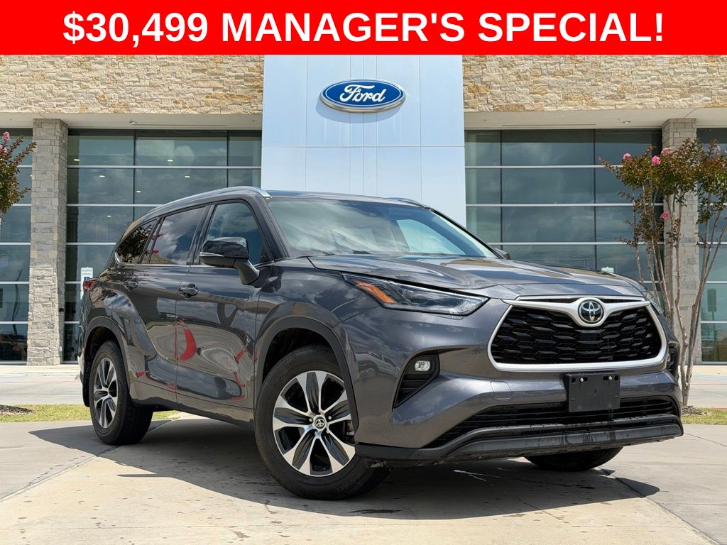 Magnetic Gray Metallic 2021 Toyota Highlander SUV / Crossover All-Wheel Drive 8-Speed Automatic
