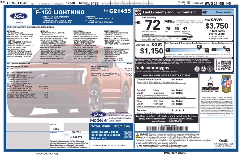 2025 Ford F-150 Lightning Flash's photo