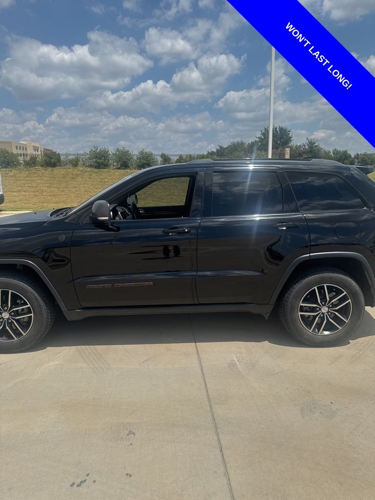 Used 2018 Jeep Grand Cherokee Trailhawk with VIN 1C4RJFLG6JC433452 for sale in Prosper, TX