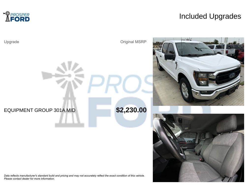 Used 2023 Ford F-150 XLT Truck SuperCrew Cab