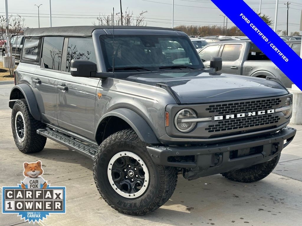 Certified 2022 Ford Bronco Badlands SUV
