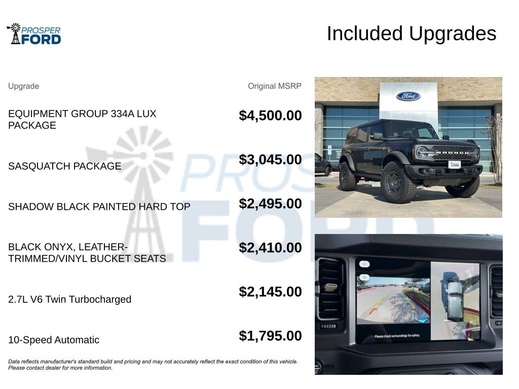 New 2025 Ford Bronco Badlands SUV