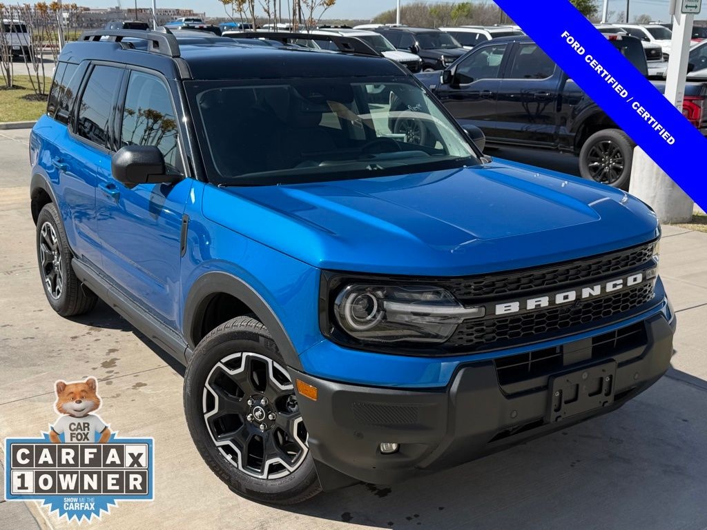 Certified 2025 Ford Bronco Sport Outer Banks SUV
