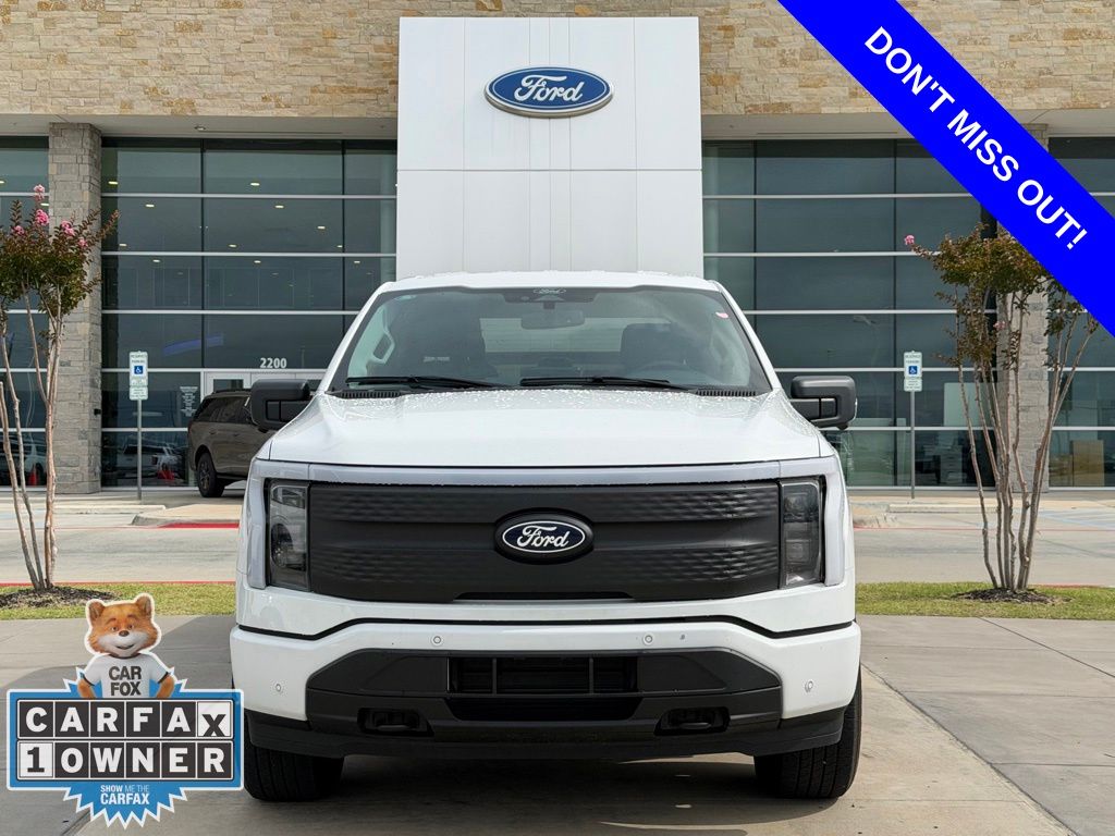 Certified 2025 Ford F-150 Lightning Flash with VIN 1FT6W3L79SWG01832 for sale in Prosper, TX