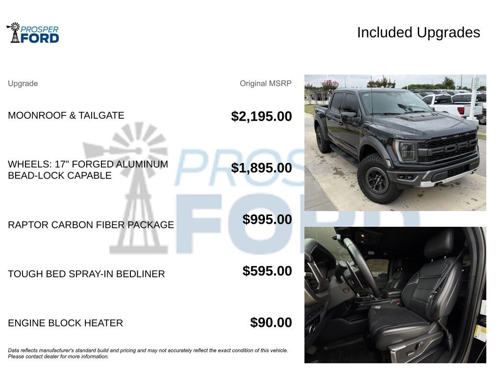 Certified 2023 Ford F-150 Raptor Truck SuperCrew Cab