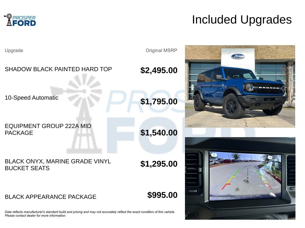 New 2025 Ford Bronco Big Bend SUV