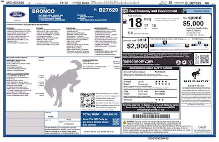 2025 Ford Bronco Badlands SUV