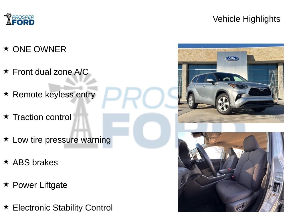 Used 2024 Toyota Highlander LE SUV