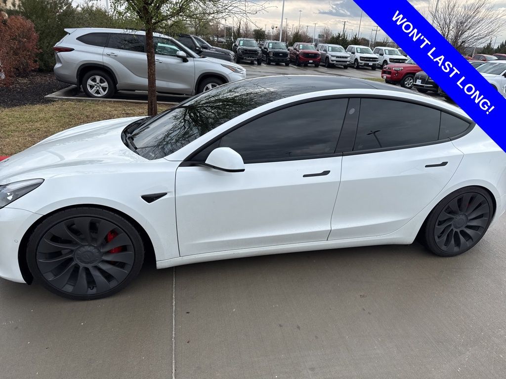 Used 2021 Tesla Model 3 Base with VIN 5YJ3E1EC9MF935919 for sale in Prosper, TX