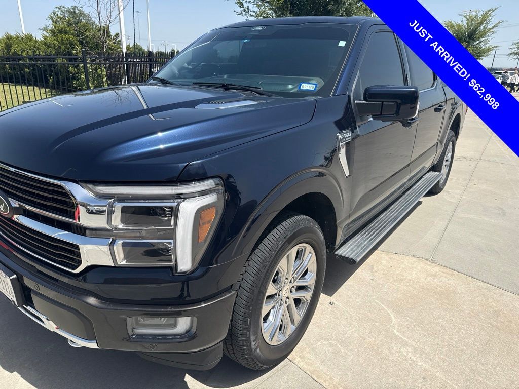 Antimatter Blue 2024 Ford F-150 Pickup Truck Four-Wheel Drive Automatic