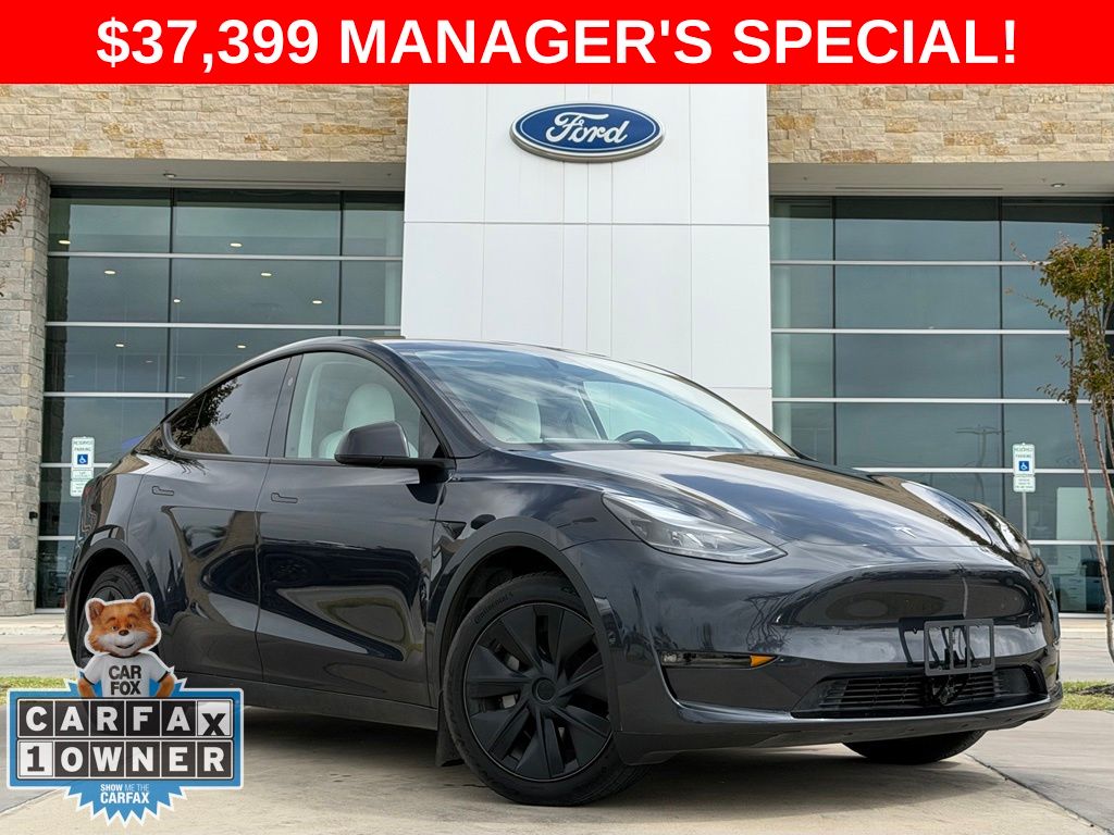 Stealth Gray 2024 Tesla Model Y SUV / Crossover All-Wheel Drive 1-Speed Automatic