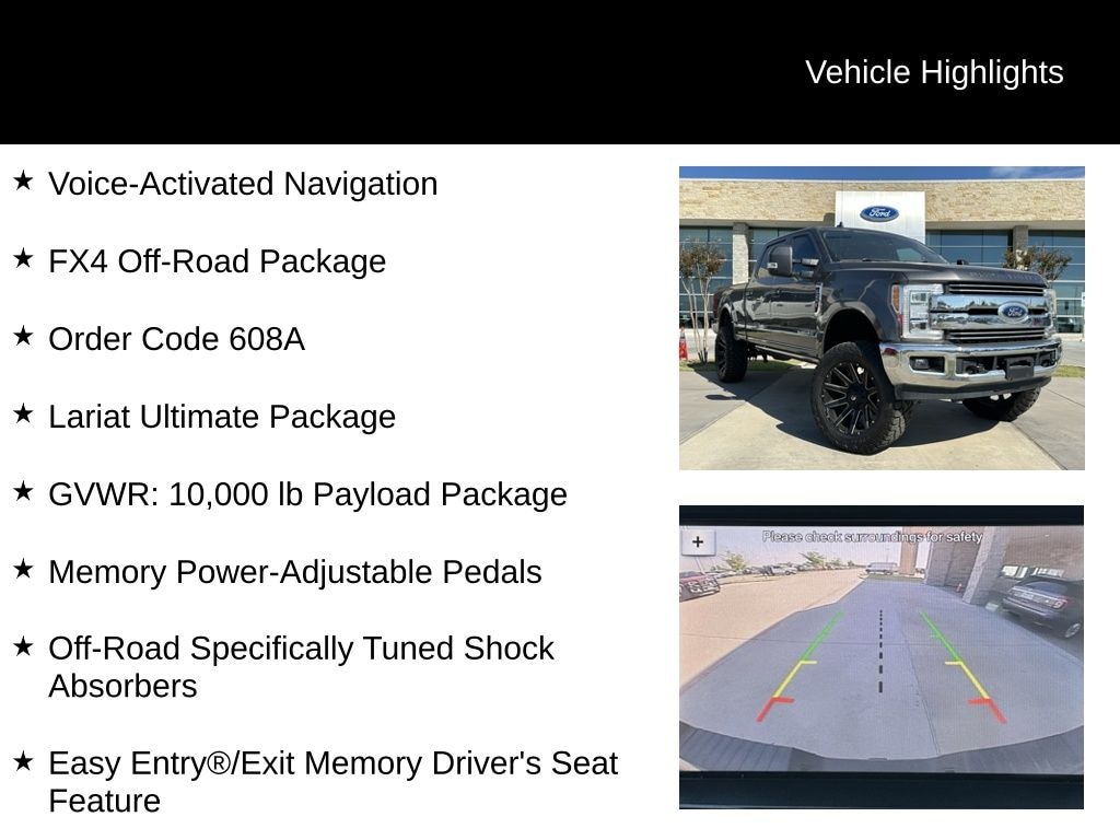 Used 2019 Ford F-250 Lariat Truck Crew Cab