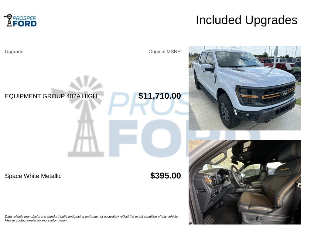 New 2025 Ford F-150 Tremor Truck SuperCrew Cab