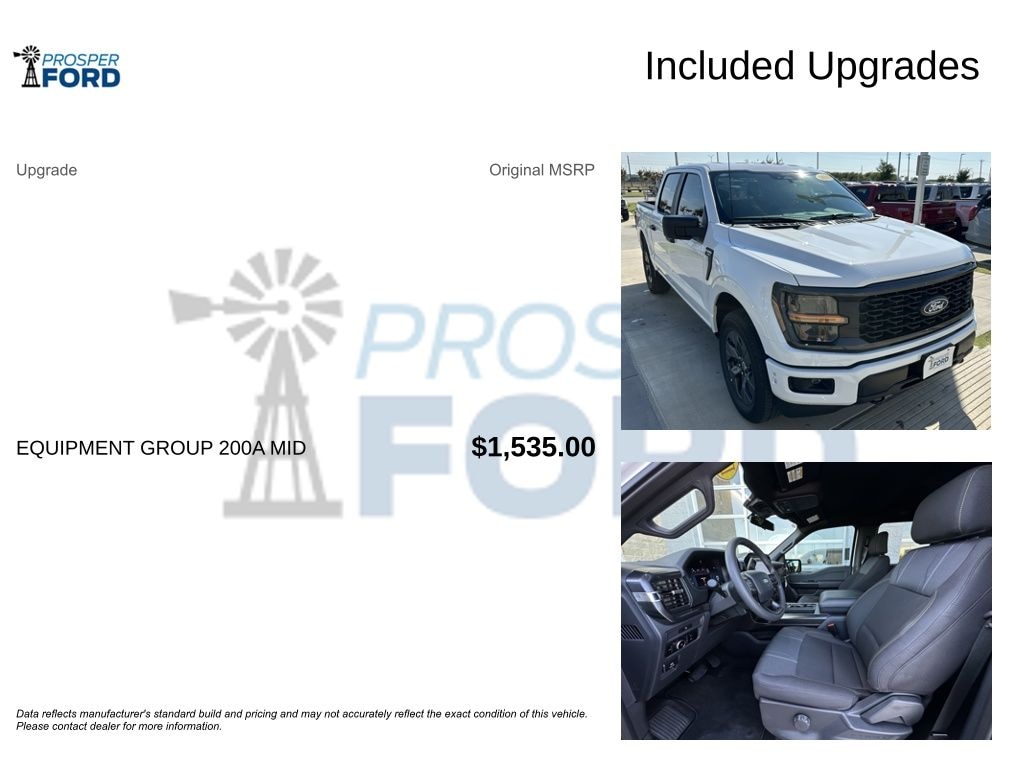 New 2025 Ford F-150 STX Truck SuperCrew Cab