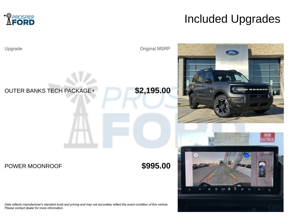 New 2025 Ford Bronco Sport Outer Banks SUV