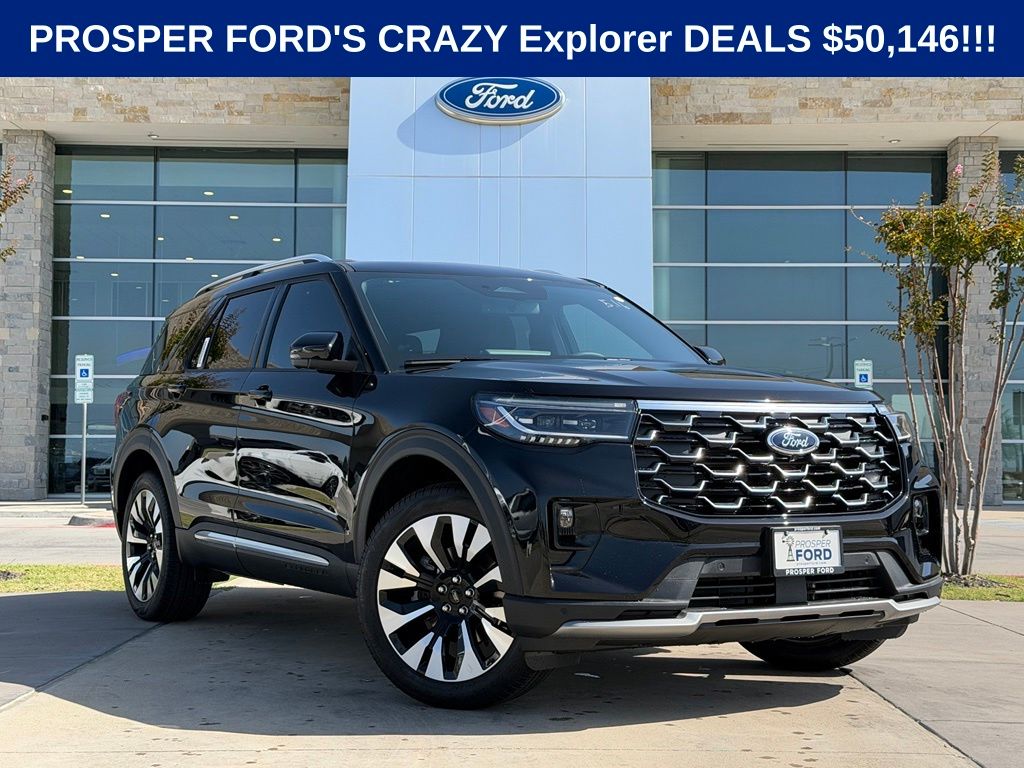 New 2026 Ford Explorer Platinum