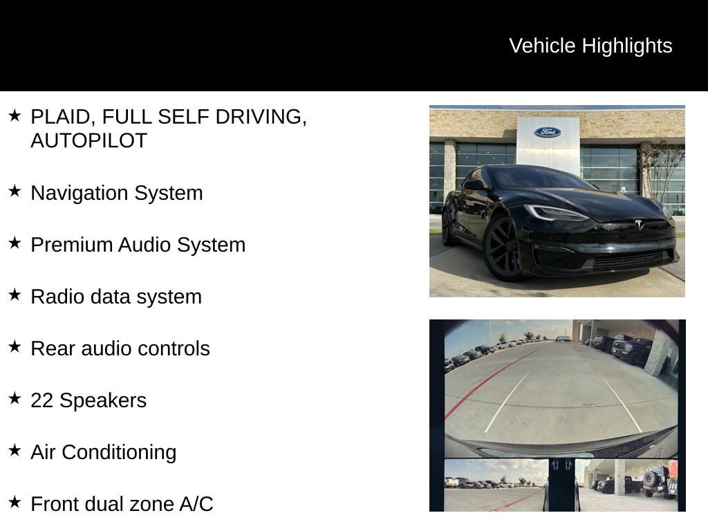 Used 2021 Tesla Model S Plaid+ Hatchback